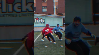 York University Women’s Rushing Touchdown (Slow Motion) | OWIFA Flag Football Tournament