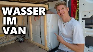 Alles über WASSER im DIY Camper Van | Warmwasserboiler, Duscharmaturen, Druckwasserpumpe, Hanf, ...