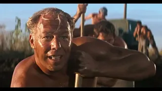 [Car Washing Scene]: Paul Newman George Kennedy Dennis Hopper & Joy Harmon IN🎬Cool Hand Luke (1967]🎥