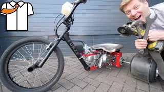 Make a Motorised Drift Trike with Basic Tools