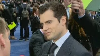 Henry Cavill at the Man of Steel European Premiere