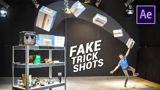 FAKE 3D Trick Shots like DUDE PERFECT in After Effects