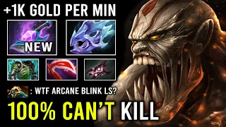 100% NEW META Can't Kill Hyper Carry Arcane Blink Hit Like a Truck Lifestealer Dota 2