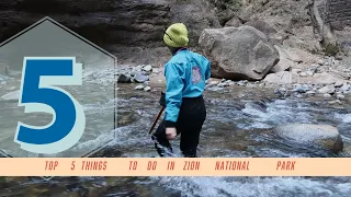 Top 5 Things To Do In Zion National Park - Footage of The Narrows