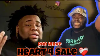 Rodwave - “Heart 4 sale” (Guitar) live Version | Reaction