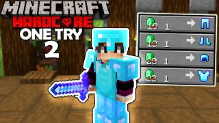 Villager Trading is INSANE! (Minecraft One Try #2)