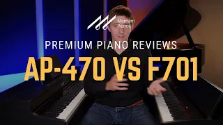 🎹﻿Casio Celviano AP-470 vs Roland F701 Digital Piano Comparison - Stunning Grand Piano Sounds﻿🎹