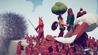 ALL GIANTS & 100x SAMURAI vs EVERY GOD - Totally Accurate Battle Simulator TABS