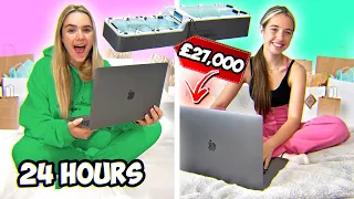 24 Hour Online Shopping Challenge *EXTREME BUDGET!!**