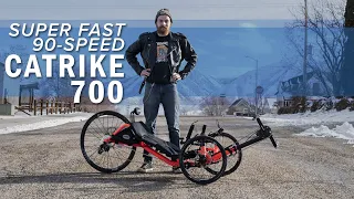 90-SPEED CATRIKE 700 RACING TRIKE - Somebody just got an UPGRADE! Another Utah Trikes FAST Build