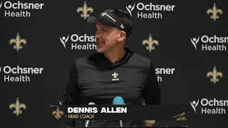 Dennis Allen recaps Win at Tampa | Saints-Bucs Postgame Interview | 2023 NFL Week 17