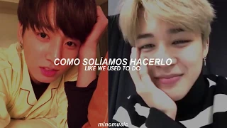 We Don't Talk Anymore - Jimin & Jungkook (Sub. Español // Eng Lyrics ) [BTS / FMV]