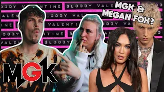 Our FIRST REACTION to MGK MACHINE GUN KELLY - "Bloody Valentine" | THIS IS A MOVIE! | (REACTION)