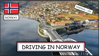 DRIVING TOUR FROM SOGNDAL TO VIK - NORWAY