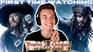 *I LOVE THIS!!* PIRATES OF THE CARIBBEAN: AT WORLD'S END REACTION! | First Time Watching | REVIEW