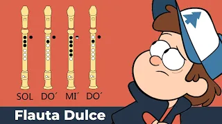 🎯 How to Play GRAVITY FALLS on Recorder - EASY TUTORIAL EXPLAINED