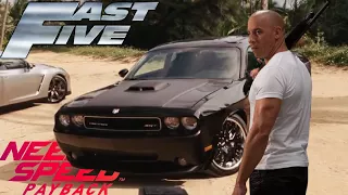 FAST FIVE || DOM’S CHALLENGER || NFS PAYBACK FAST AND FURIOUS BUILD