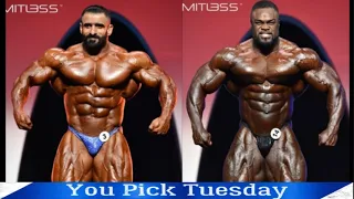 Hadi Choopan vs Brandon Curry *2019 Mr.Olympia*