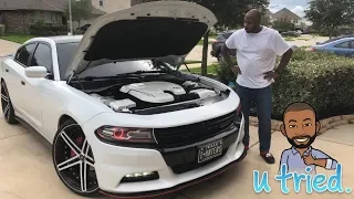 HOW TO CHECK TRANSMISSION FLUID ON A 2015+ DODGE CHARGER 3.6L ENGINE