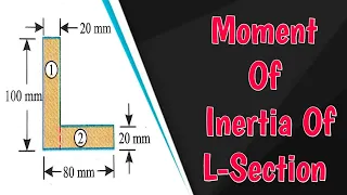 Moment Of Inertia Of L Section 🔥 | Engineering Mechanics | Civil Stuff