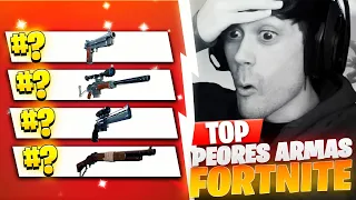 Las 10 PEORES ARMAS de la HISTORIA de FORTNITE ❌