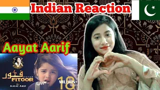 Aayat Arif || Fitoor || OST || Cover HINDUSTANI COUPLE REACTION