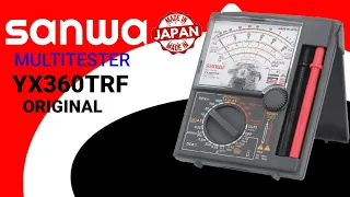 SANWA MULTITESTER YX360TRF (Made in Japan original)