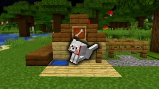 Minecraft DOG House 🐶 #shorts