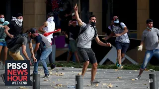 Violent protests, anger in Beirut over blast