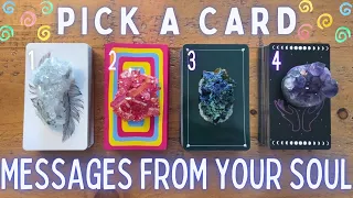 Messages from Your Soul🌀✨ PICK A CARD🔮 Timeless In-Depth Tarot Reading