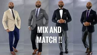 How To Mix And Match Men's Suits/Mix And Match Suits