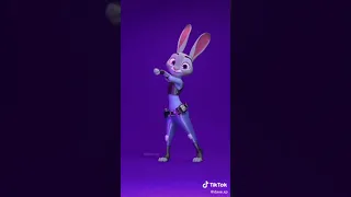 Judy hopes from zootopia doing tiktok dance (say so)