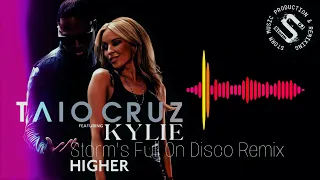 Taio Cruz Ft Kylie Minogue - Higher ( Storm's Full On Disco Remix Extended )