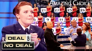 Contestant Makes Impressive choice! | Deal or No Deal US | Deal or No Deal Universe