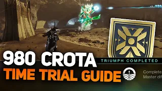 Crota Time Trial Guide - Master Nightmare Hunt Despair Triumph (Destiny 2 Shadowkeep)