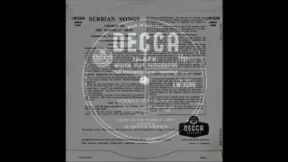 Serbian Songs- Chorus Of The Yugoslav Army, Side no 1, 1956