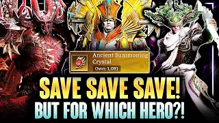 SAVE YOU ANCIENTS! But For Which Hero?! My Advice and Answer Using MATH ⁂ Watcher of Realms