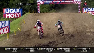 Geerts crash | MX2 race 2 | MXGp of Sweden 2022