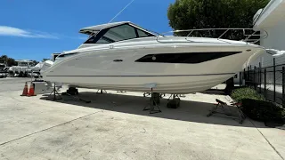 JUST IN! 2023 Sea Ray 320 Sundancer Outboard For Sale at MarineMax Pompano Beach!