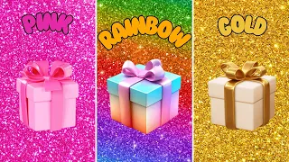 Choose Your Gift🎁Pink Rainbow Gold Edition