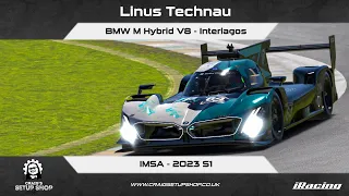 iRacing - 23S1 - BMW M Hybrid V8 - IMSA - Interlagos - LT