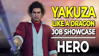 Job Showcase - The Hero | Yakuza: Like a Dragon (NO MAJOR SPOILERS)