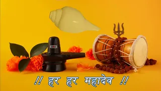 damru dhun with shankhnaad sound | shankh sound with damru  | shiv song | shankh dhwani |