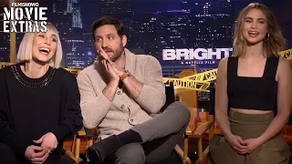 Bright (2017) Noomi Rapace, Edgar Ramírez & Lucy Fry talk about their experience making the movie