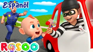Don't take things from strangers + Police Song | Nursery Rhymes & Canciones Infantiles