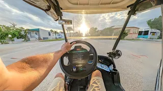 Best Golf Cart Mod - DIY Lithium Batteries And Solar Install