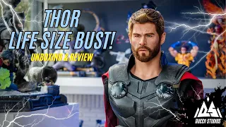 Thor Life Size Bust [Unboxing & Review] | Queen Studios Collectibles