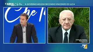 La confessione di David Parenzo a Vincenzo De Luca: "L'ho corteggiata quasi più della mia ...