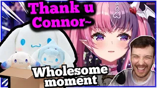 Mousey Opens Connor's gift full of Cinnamoroll and can't hold back her Tears | (Both POV)