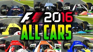 F1 2016 Gameplay: EVERY TEAM'S ON-BOARD CAMERAS (F1 2016 Direct Capture Gameplay)